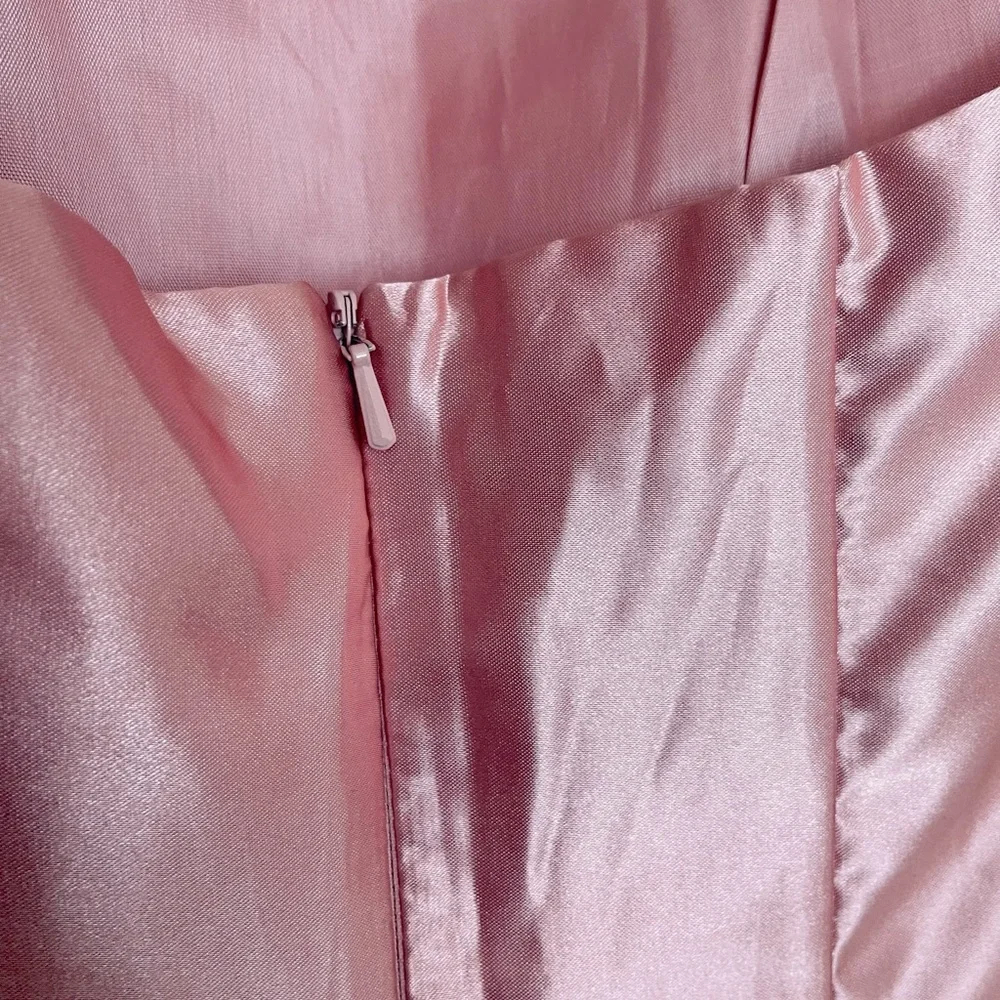 Jessica McClintock PINK Prom Dress size 1/2 - Picture 4 of 11